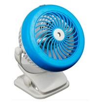 Ventilador Portátil De Nebulização Recarregável C/ Clipe