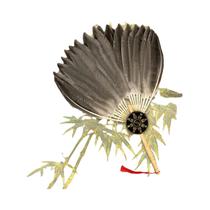 Ventilador Portátil De Plumas Para Homens, Decorativo E Versátil, Ventilador Chinês De Verão Para