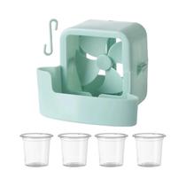 Ventilador Portátil De Resfriamento a Gelo Com Clip, Ar Condicionado Evaporativo Pessoal Para Verão,