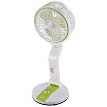 Ventilador Portátil Dobravel C/ Luz Led - Verde