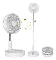 Ventilador Portátil Dobrável, Silencioso E Bateria