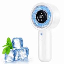 Ventilador portátil EYERZ Portable Turbo de 5 velocidades com display LED Ventilador portátil EYERZ Portable Turbo de 5 velocidades com display LED