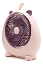 Ventilador Portatil Gatinho Forte De Mesa Pequeno Para Escritorio Para Quarto Fofinho Vento Gelado E