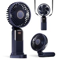 Ventilador Portátil GOCKERA F01 - 5 Velocidades e Bateria de 4200mAh