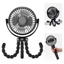 Ventilador portátil GudoQi recarregável portátil para carrinho de criança 35h