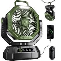 Ventilador portátil HAWANA 20000mAh recarregável com fluxo de ar de 360