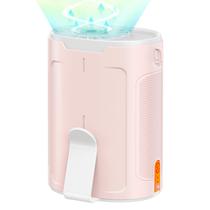 Ventilador portátil Heell 2025 AI recarregável 4 velocidades 600 RPM rosa Ventilador portátil Heell 2025 AI recarregável 4 velocidades 600 RPM rosa