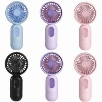 Ventilador portátil JODNO Mini Portable, pacote com 6 velocidades e USB