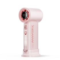 Ventilador portátil Koonie 19000 RPM 100 velocidades 3600mAh rosa