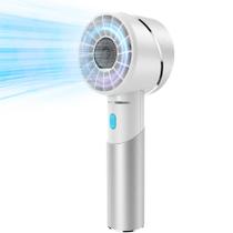 Ventilador portátil Lepwings Mini Portable USB Recarregável Prateado
