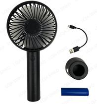 Ventilador portátil Luatek LS-907 Recarregável cor preto Ventilador portátil Luatek LS-907 Recarregável cor preto