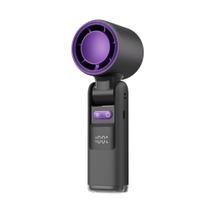 Ventilador Portátil Mini: Alta Potência Eólica, Reg. Contínua de Velocidade, Func. Silencioso