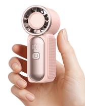 Ventilador Portátil Mini Gaiatop Recarregável USB 6 Velocidades Rosa Ventilador Portátil Mini Gaiatop Recarregável USB 6 Velocidades Rosa