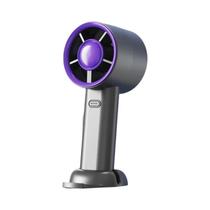 Ventilador Portátil Mini Recarregável Com 100 Velocidades, Display De Potência, Ventilador De Ar