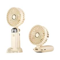 Ventilador Portátil Mini Silencioso Para Mesa De Escritório, Dormitório Estudantil E Uso Externo Com