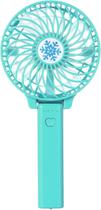 Ventilador portátil mini USB portátil dobrável ventilador recarregáveL DE MÃO - VERDE