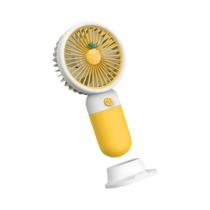Ventilador Portátil Mini USB Recarregável Estilo Fruta Para Estudantes - Perfeito Para O Verão