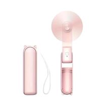Ventilador Portátil Mini USB Recarregável Para Mulheres, Ajustável Em 3 Velocidades, Dobrável, Ideal Ventilador Portátil Mini USB Recarregável Para Mulheres, Ajustável Em 3 Velocidades, Dobrável, Ideal