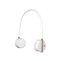 Ventilador portátil N-eck Ventilador mãos-livres sem lâmina Ventilador pessoal vestível operado por bateria Design de fone de ouvido recarregável sem folhas Ventilador de mesa alimentado por USB 3 velocidades