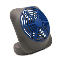 Ventilador Portátil O2COOL Treva - 5 Polegadas, 2 Velocidades, Azul Escuro Ventilador Portátil O2COOL Treva - 5 Polegadas, 2 Velocidades, Azul Escuro
