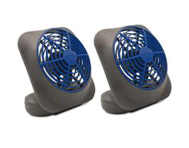 Ventilador Portátil O2COOL Treva - 5 Polegadas, 2 Velocidades - Pacote com 2