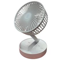Ventilador Portátil Oasis OIH6006 Recarregável 3 Velocidades Dobrável USB
