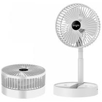 Ventilador Portátil Recarregável BRIGHT VN002 Branco Ventilador Portátil Recarregável BRIGHT VN002 Branco