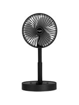 Ventilador Portátil Recarregável Bright VN003 Preto