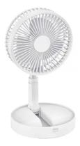 Ventilador Portátil Silencioso Dobrável 3 Velocidades Retrátil Oasis