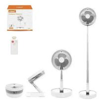 Ventilador Portátil Silencioso Dobrável 7200mah Retrátil Nf