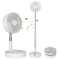 Ventilador Portátil Silencioso Dobrável Recarregável Usb Mini Pequeno Cooler