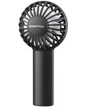 Ventilador portátil SWEETFULL Mini Recarregável de 3 Velocidades Preto Ventilador portátil SWEETFULL Mini Recarregável de 3 Velocidades Preto