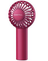 Ventilador portátil SWEETFULL Mini Recarregável de 3 Velocidades Vermelho Ventilador portátil SWEETFULL Mini Recarregável de 3 Velocidades Vermelho