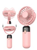 Ventilador portátil TOPK 5000mAh Bateria 3 em 1 de 4 velocidades