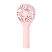 Ventilador portátil TriPole Portable Mini Personal com 3 velocidades rosa