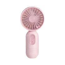 Ventilador Portátil USB Mini Recarregável Com 3 Velocidades Para Escritório, Viagens Ao Ar Livre,