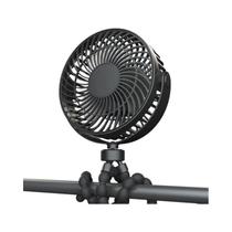 Ventilador Portátil USB Recarregável Para Carrinho De Bebê Com Clipe De Tripé Flexível Para Viagem,