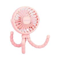 Ventilador Portátil USB Recarregável Para Carrinho De Bebê, Mini Ventilador Dobrável Silencioso Para Ventilador Portátil USB Recarregável Para Carrinho De Bebê, Mini Ventilador Dobrável Silencioso Para