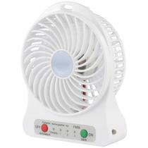 Ventilador portátil USB Ventilador da bateria do ventilador com lanterna (tamanho único)