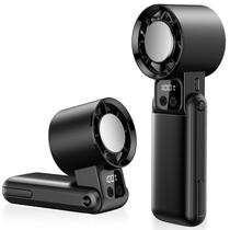 Ventilador portátil WOWF Portable 12000RPM com tecnologia de refrigeração preta