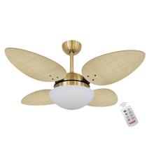 Ventilador Premium Natural 127V e Controle Remoto - CASAH