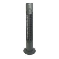 Ventilador Preto Torre 03 Velocidades 127V Potência De 55W