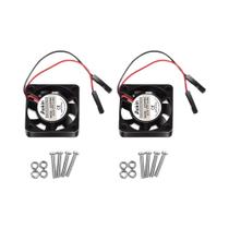 Ventilador Raspberry Pi 4007 3007, 4 Peças, Ventilador De Resfriamento Sem Escovas, 30MM, 3.3V, 5V Ventilador Raspberry Pi 4007 3007, 4 Peças, Ventilador De Resfriamento Sem Escovas, 30MM, 3.3V, 5V