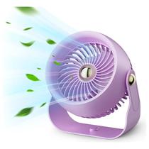 Ventilador recarregável, bateria de 6000mAh, 4 velocidades com temporizador - Genérico Ventilador recarregável, bateria de 6000mAh, 4 velocidades com temporizador - Genérico