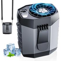 Ventilador recarregável portátil JKBOOM 2025 com luz LED 25h