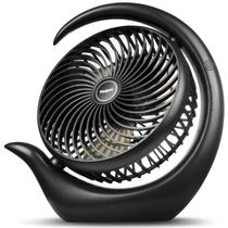 Ventilador recarregável portátil Viniper 22cm 3 velocidades preto