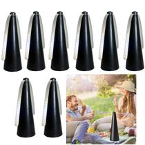 Ventilador Repelente Afasta Inseto Kit 8 Uni Anti Mosquito Mosca Pernilongo Portatil Acampamento Piquenique Previne Doenças
