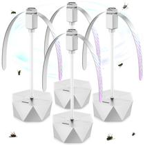 Ventilador repelente de moscas PIMAG Fly Ventiladores para mesas, pacote com 4 unidades, prata