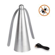 Ventilador Repelente Espanta Moscas Insetos Pilhas Cabo Usb