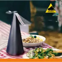 Ventilador Repelente Espanta Moscas Mosquito Portátil Preto